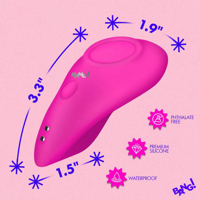 Silicone Panty Vibe (Pink) – Remote-Controlled 3.3 Inch Panty Vibrator > Sex Toys For Ladies > Panty Vibes