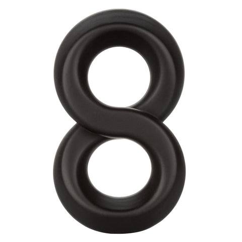 CalExotics Ultra Soft Crazy 8 Dual Enhancer Ring for Stamina COCK RINGS