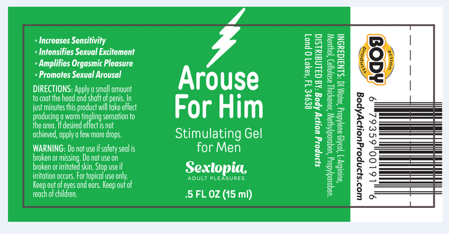 Body Action Arouse Stimulating Gel 5 Ounce Male Enhancement Gel > Essentials > Mens Enhancers