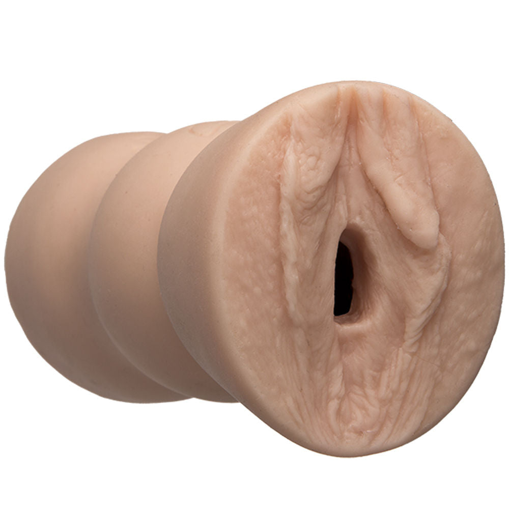 Sophia Rossi Ultraskyn Ribbed Pocket Pussy Masturbation Sleeve Pink Strokers - Manual