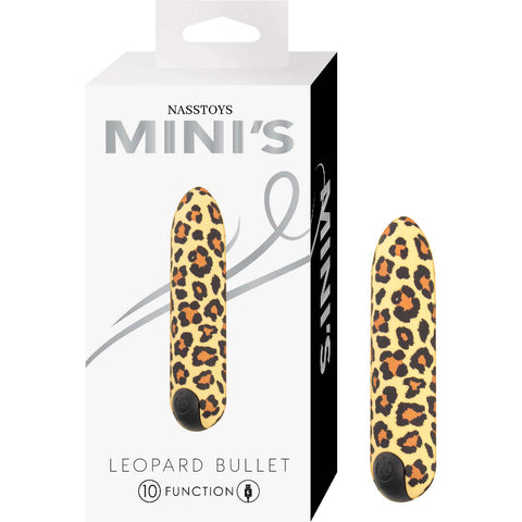 Nasstoys Minis Leopard Bullet – Compact Rechargeable Vibrator Default Title BULLETS