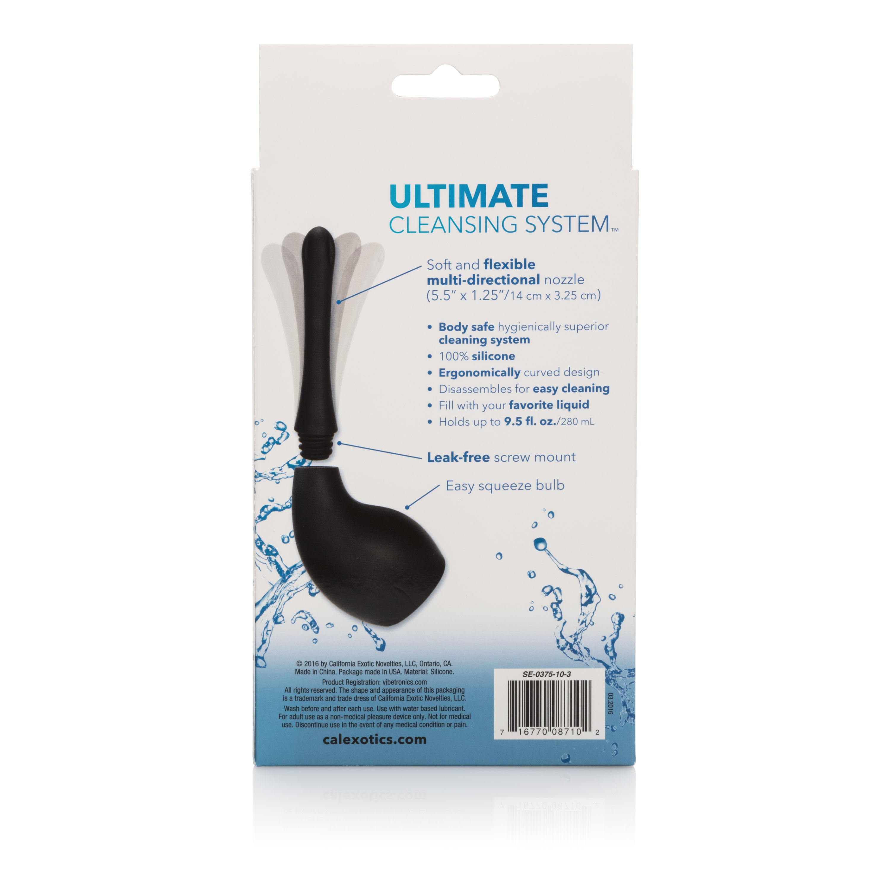 Ultimate Cleaning System – Hygienic Intimate Cleaner Black > Essentials > Douches