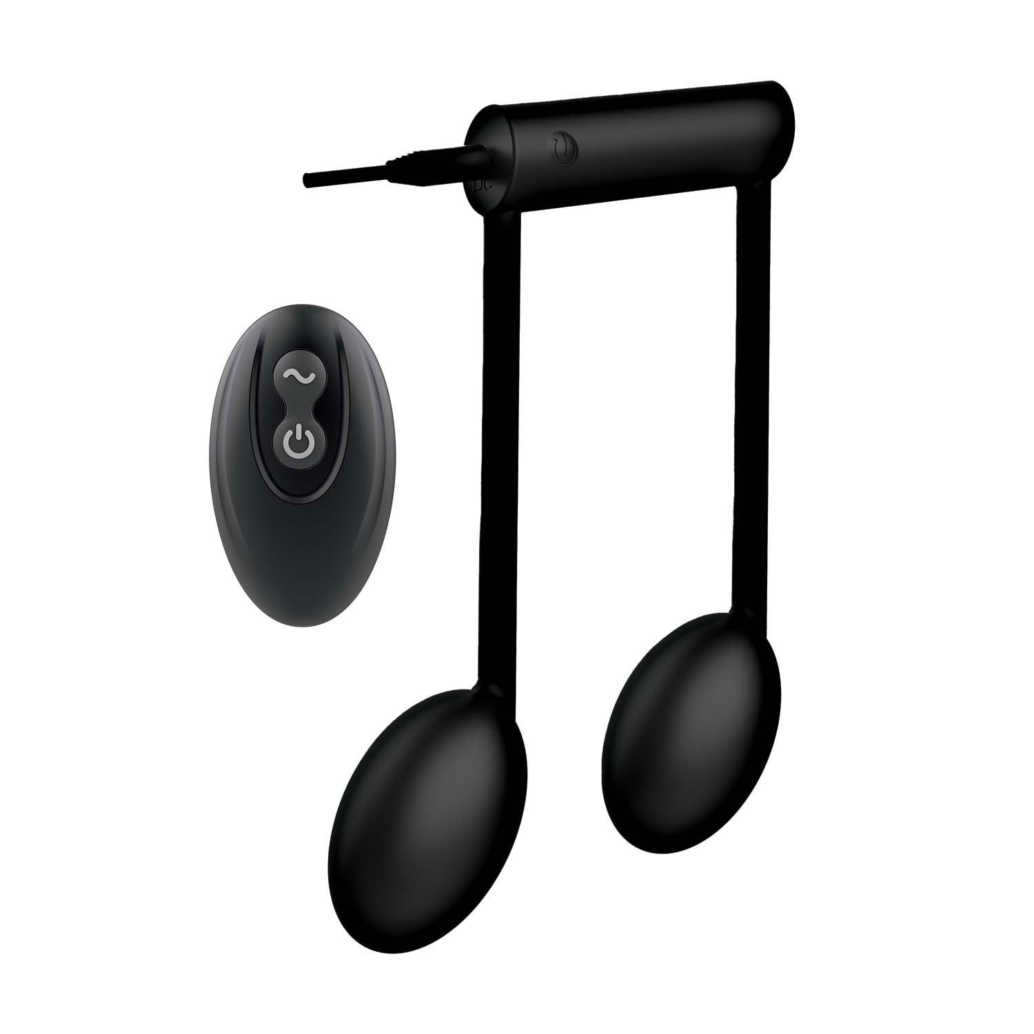 Nasstoys The Beat Remote Note Vibe Black Clitoral Vibrator Black Vibrators