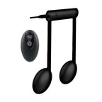 Nasstoys The Beat Remote Note Vibe Black Clitoral Vibrator Black > Vibrators > Unconventional