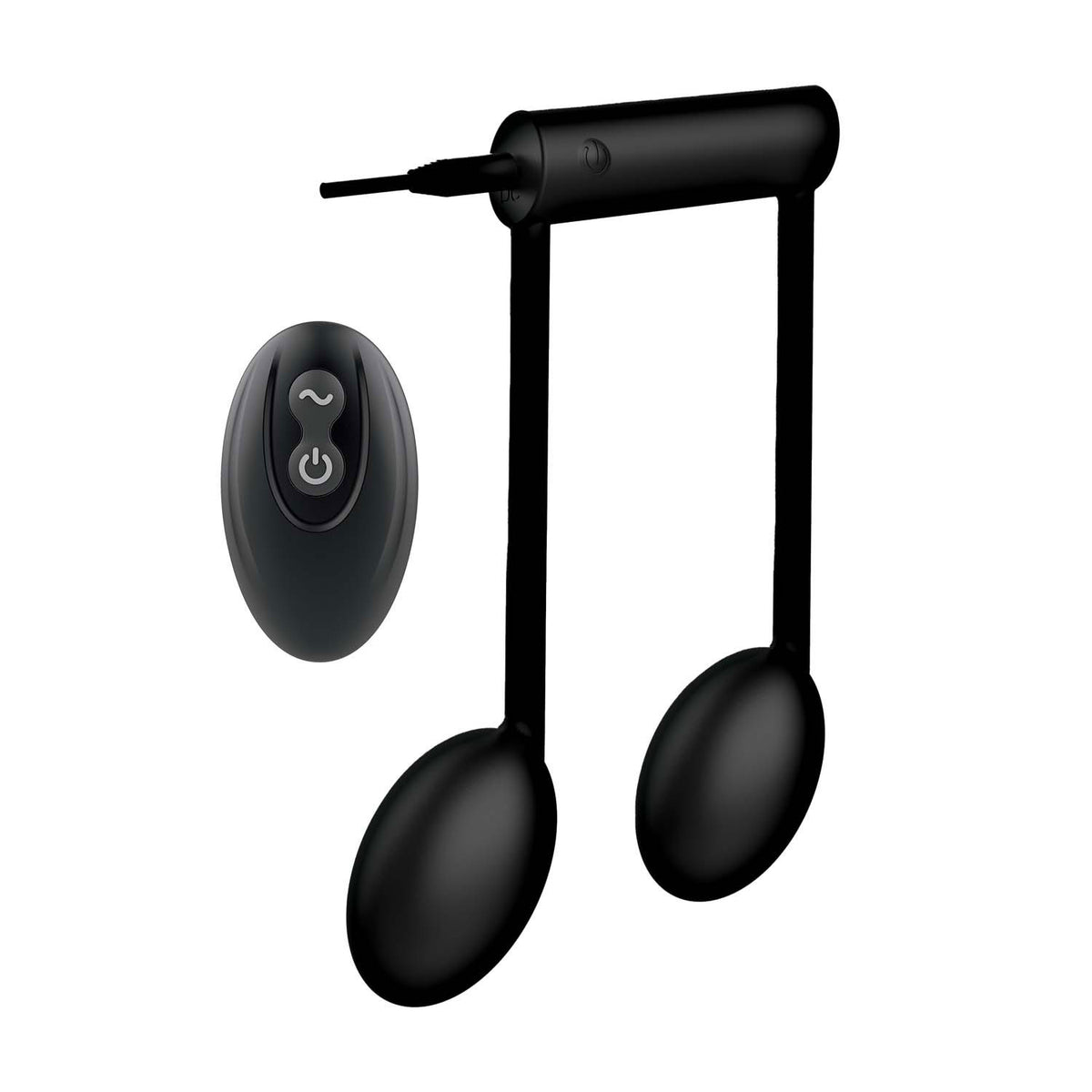 Nasstoys The Beat Remote Note Vibe Black Clitoral Vibrator Black > Vibrators > Unconventional