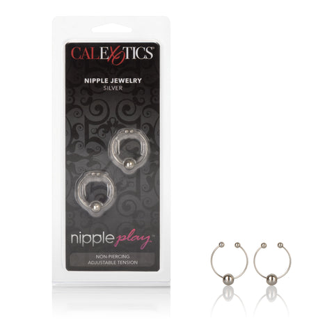 Silver Nipple Jewelry Rings Comfortable Erotic Body Jewelry Body Jewelry (Non Piercing)