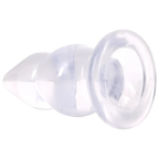 Crystal Jellies Double Pop Plug – Phthalate-Free Silicone 6 Inch Plug > Anal Range > Butt Plugs