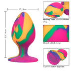 Cheeky Large Tie Dye – Vibrant Large Butt Plug > Anal Range > Butt Plugs