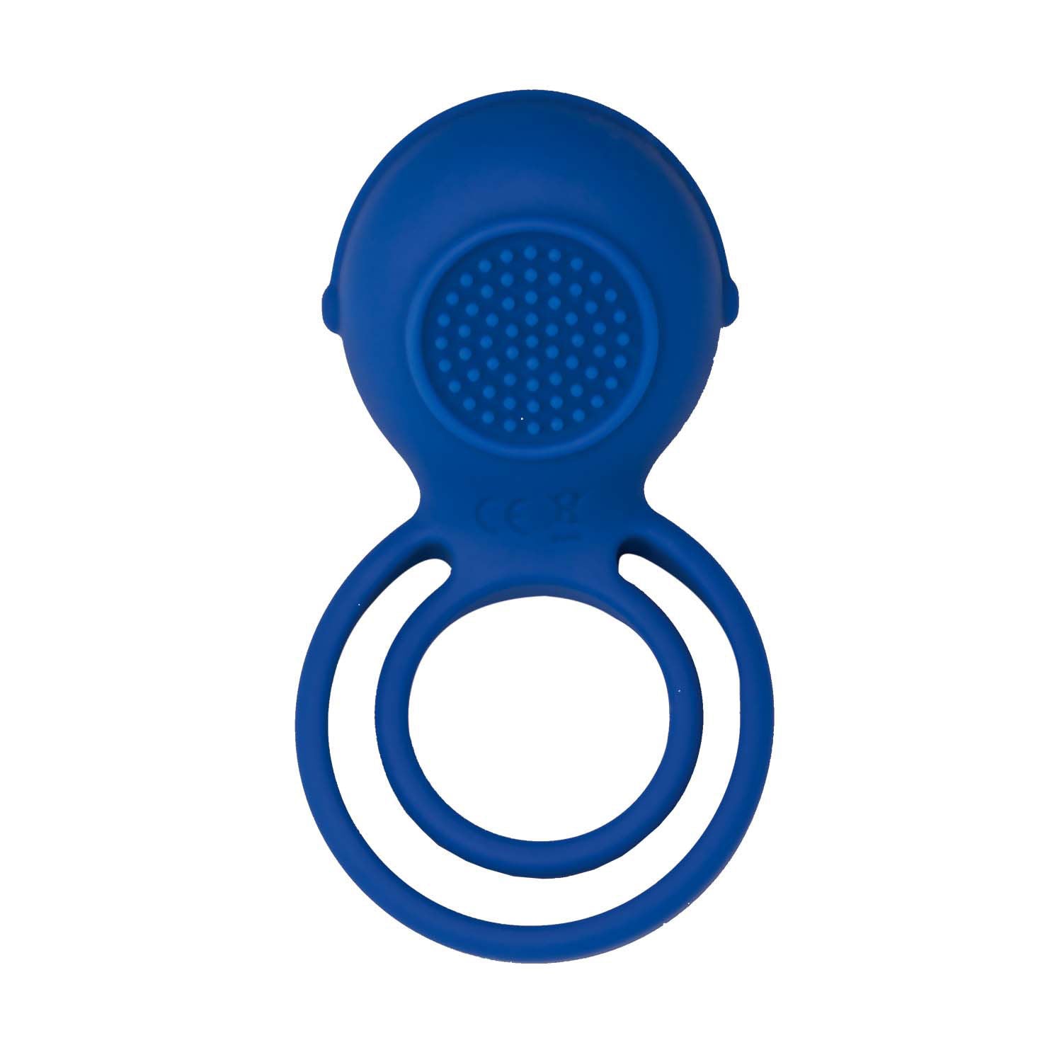Nasstoys Ultimate Vibrating Cock Ring with Nub Stimulator Blue Blue Cock Rings Vibrating