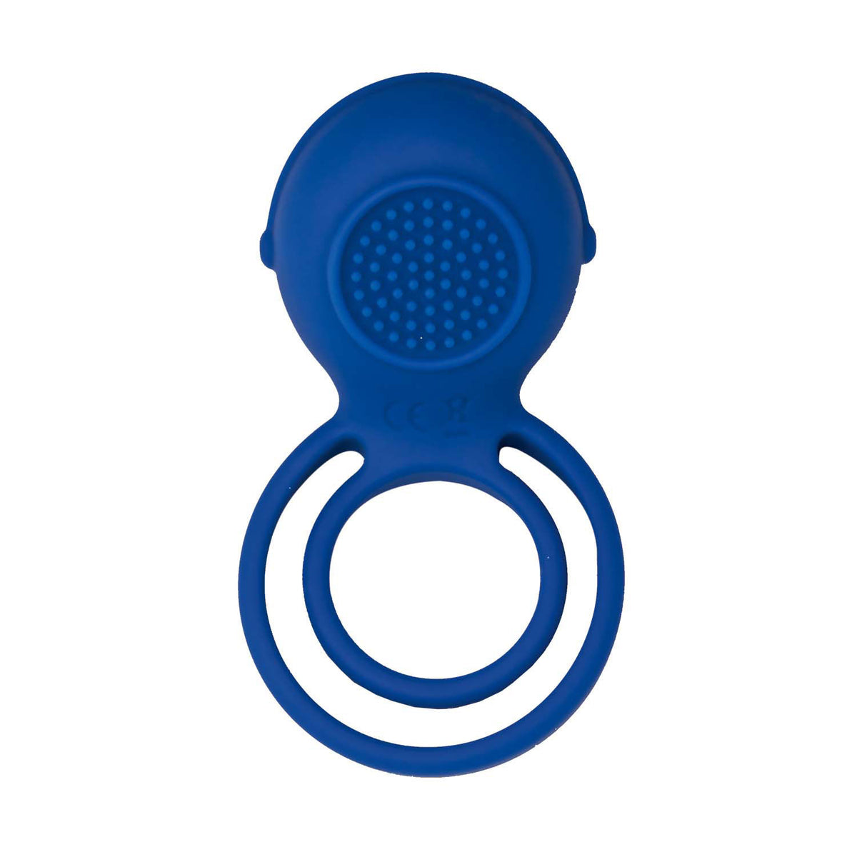 Nasstoys Ultimate Vibrating Cock Ring with Nub Stimulator Blue Blue Cock Rings Vibrating