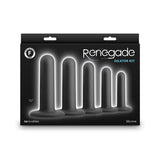 NS Novelties ANAL TOYS Black Renegade Dilator Kit - 657447108389