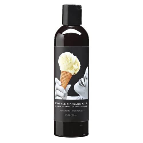 Edible Massage Oil Juicy Watermelon Flavored 237ml Bottle