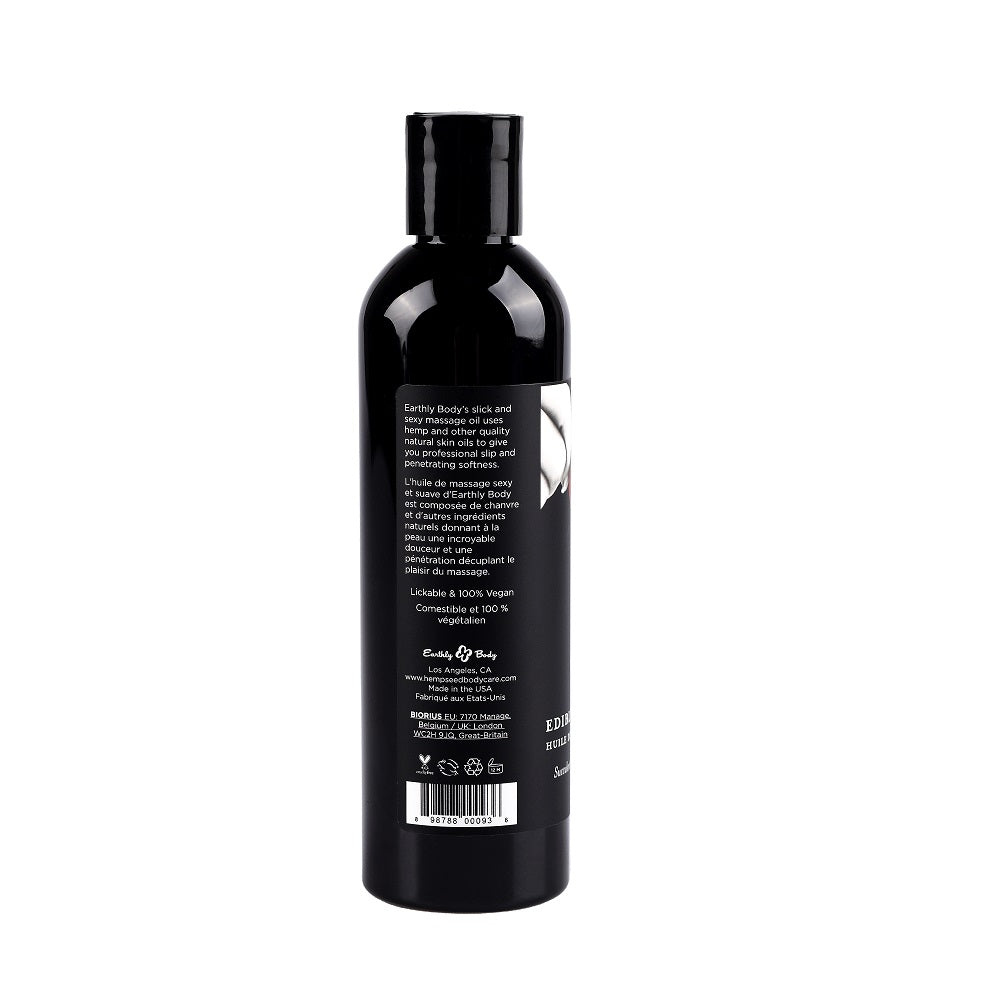 Edible Massage Oil Juicy Watermelon Flavored 237ml Bottle > Essentials > Massage Oil
