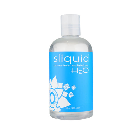 Sliquid Naturals H20 – Water-Based Vegan Friendly Lubricant 255ml Water Based Lube