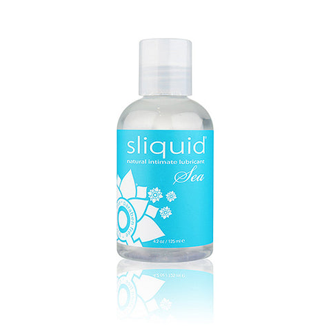 Sliquid Naturals Sea Carrageenan Infused (125ml) – Vegan Friendly Water-Based Lubricant Water Based Lube