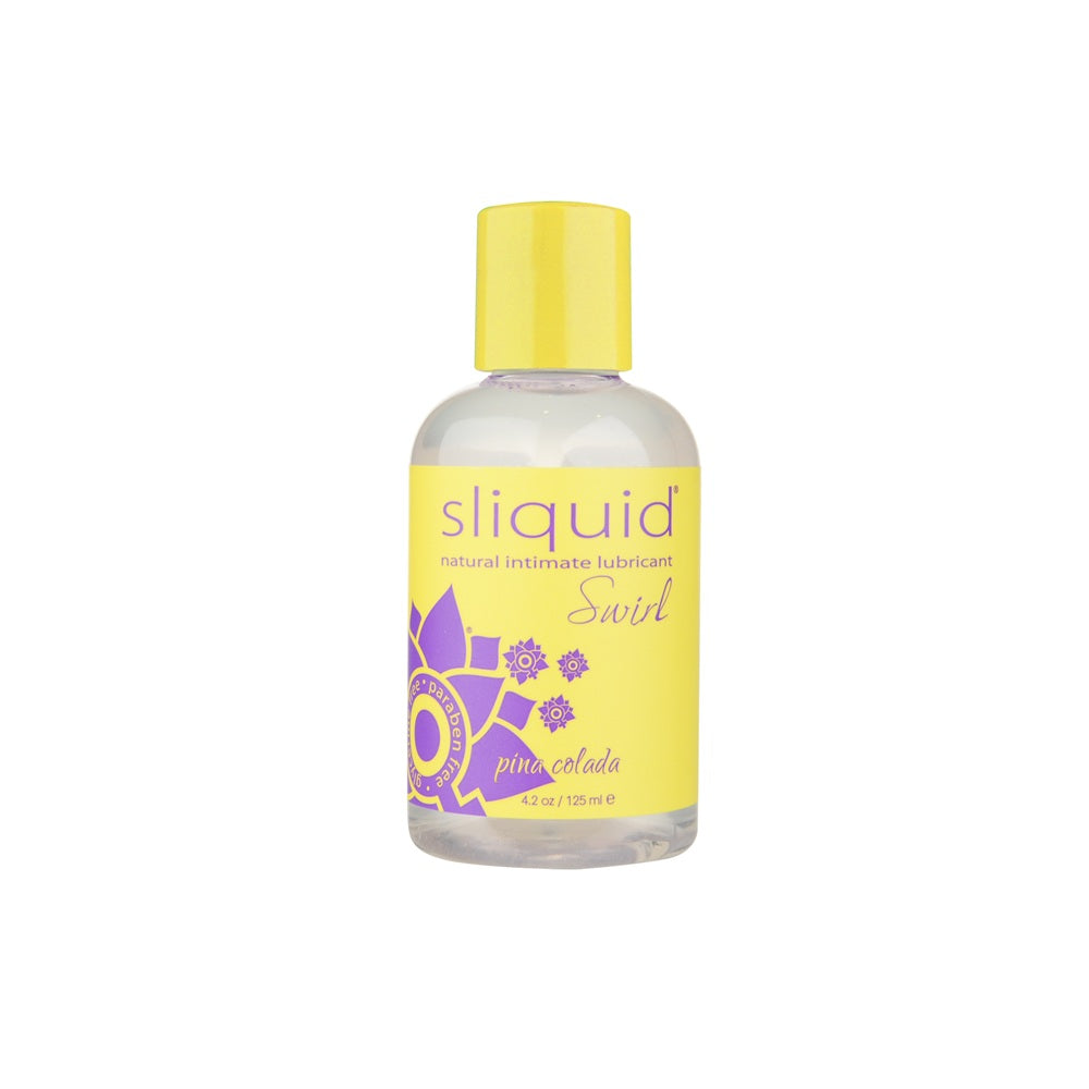 Sliquid Naturals Swirl (Blue Raspberry) – 125ml Vegan Flavored Lubricant Secondary image