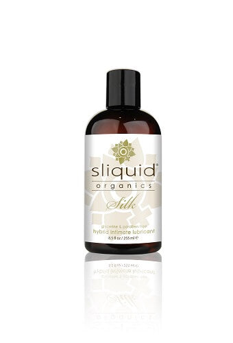 Sliquid Organics Silk Hybrid Lubricant (255ml) – Water and Silicone-Based Personal Lubricant Default Title > Lube > Hybrid