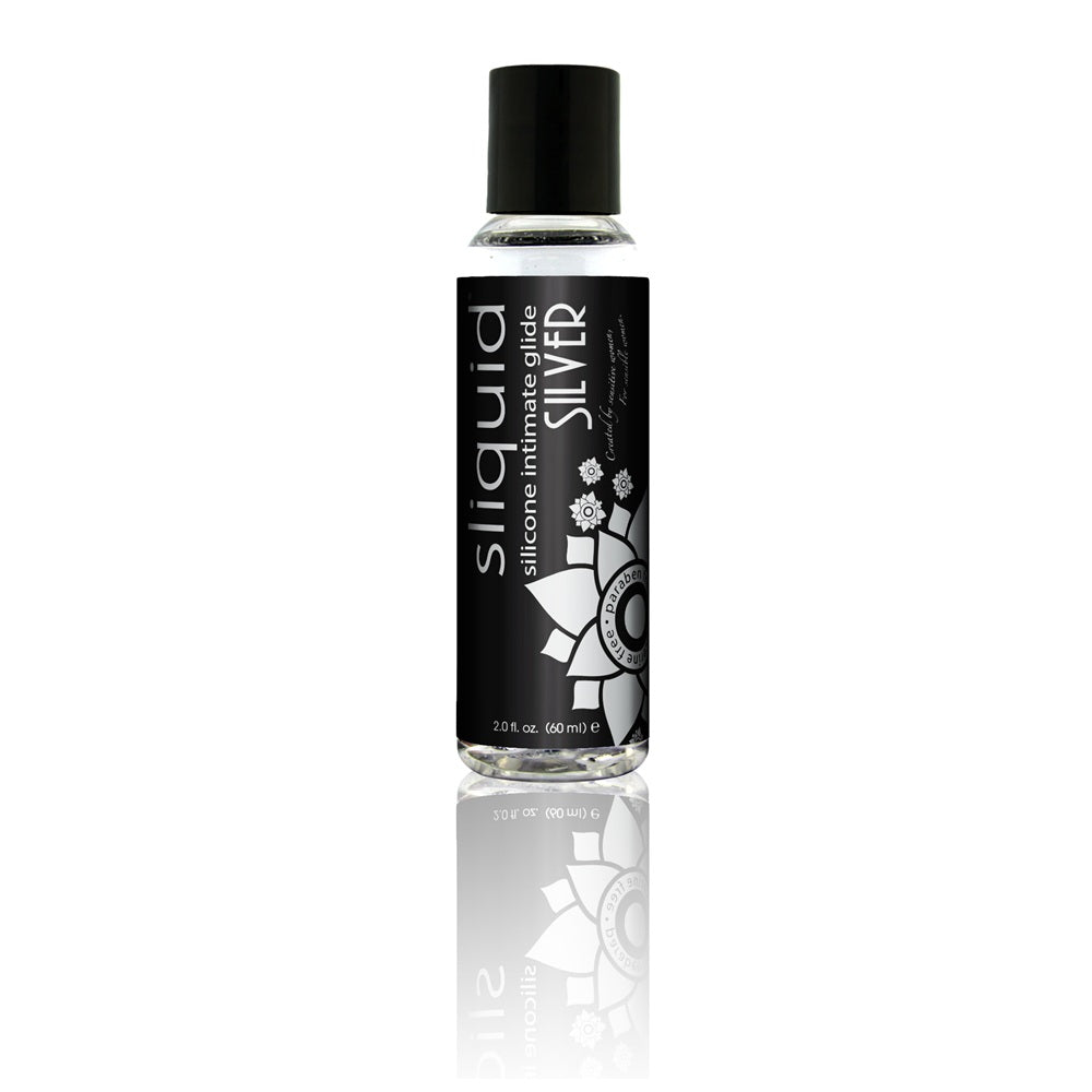 Sliquid Naturals Silver (2 Fl Oz) – Waterproof Silicone Personal Lubricant > Lube > Silicone