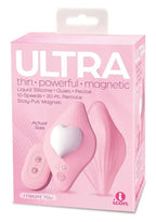 Ultra Panty Vibe I Heart You - 10-Speed Magnetic Panty Vibrator Pink > Sex Toys For Ladies > Panty Vibes