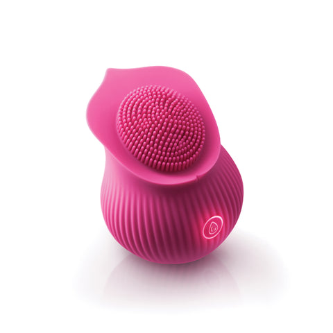 Inya The Bloom Pink Rechargeable Wireless Clitoral Vibrator Pink Rose Stimulators