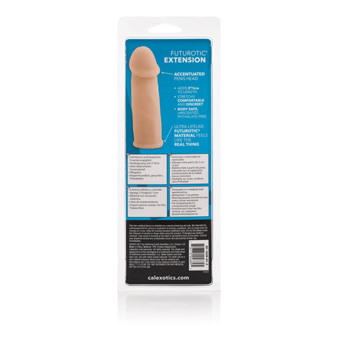 CalExotics Futorotic Soft Penis Extender Adds Length and Girth SLEEVES