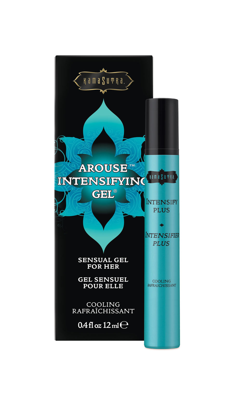 Kama Sutra Intensify Plus Cooling Female Arousal Gel 0.4 Oz Default Title Enhancers Female