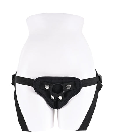 Sportsheets Breathable Strap On Adjustable Strap-On Harness with Interchangeable O-Ring and No Probe Included - Lightweight, Mesh Fabric, Fits Up to 152 cm (60 Inches) Waist Harnesses & Strap-Ons