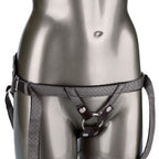 Her Royal Harness Regal Princess Crotchless Harness Pewter > Dildos > Strap On Harnesses