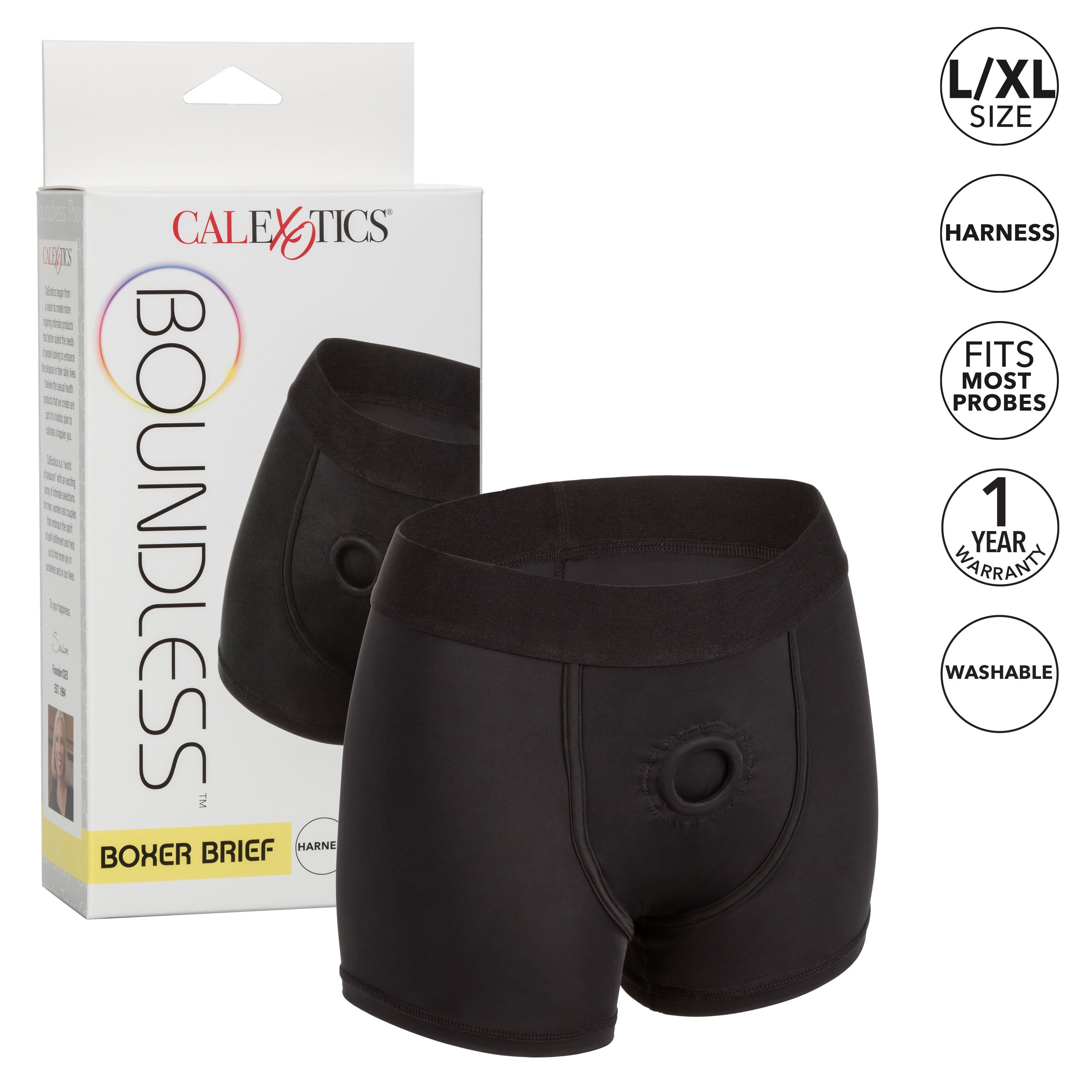 CalExotics Boundless Boxer Brief Harness – Ultra Comfortable Support Harness > Gender > Bodywear