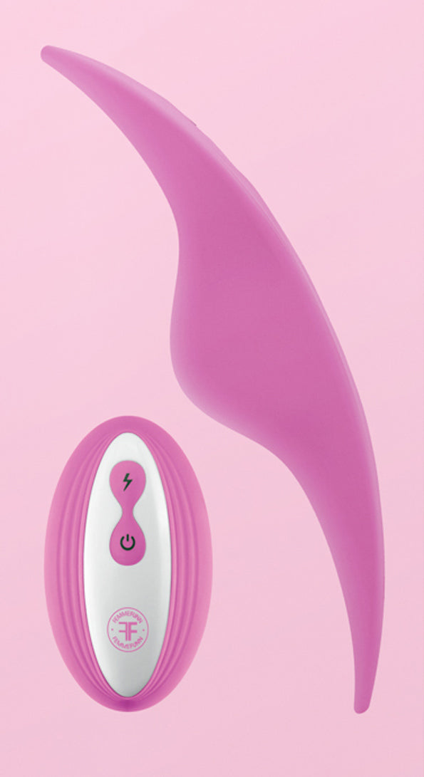 Unda Pink Panty Vibrator Slim Powerful Silicone Clitoral Toy Suction Stimulator
