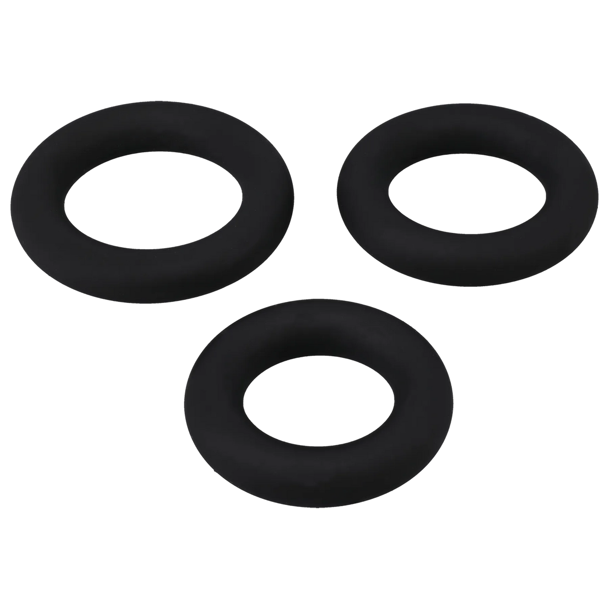 Titanmen Cushioned C Ring 3 Piece Silicone Set > Cock Ring > Sets