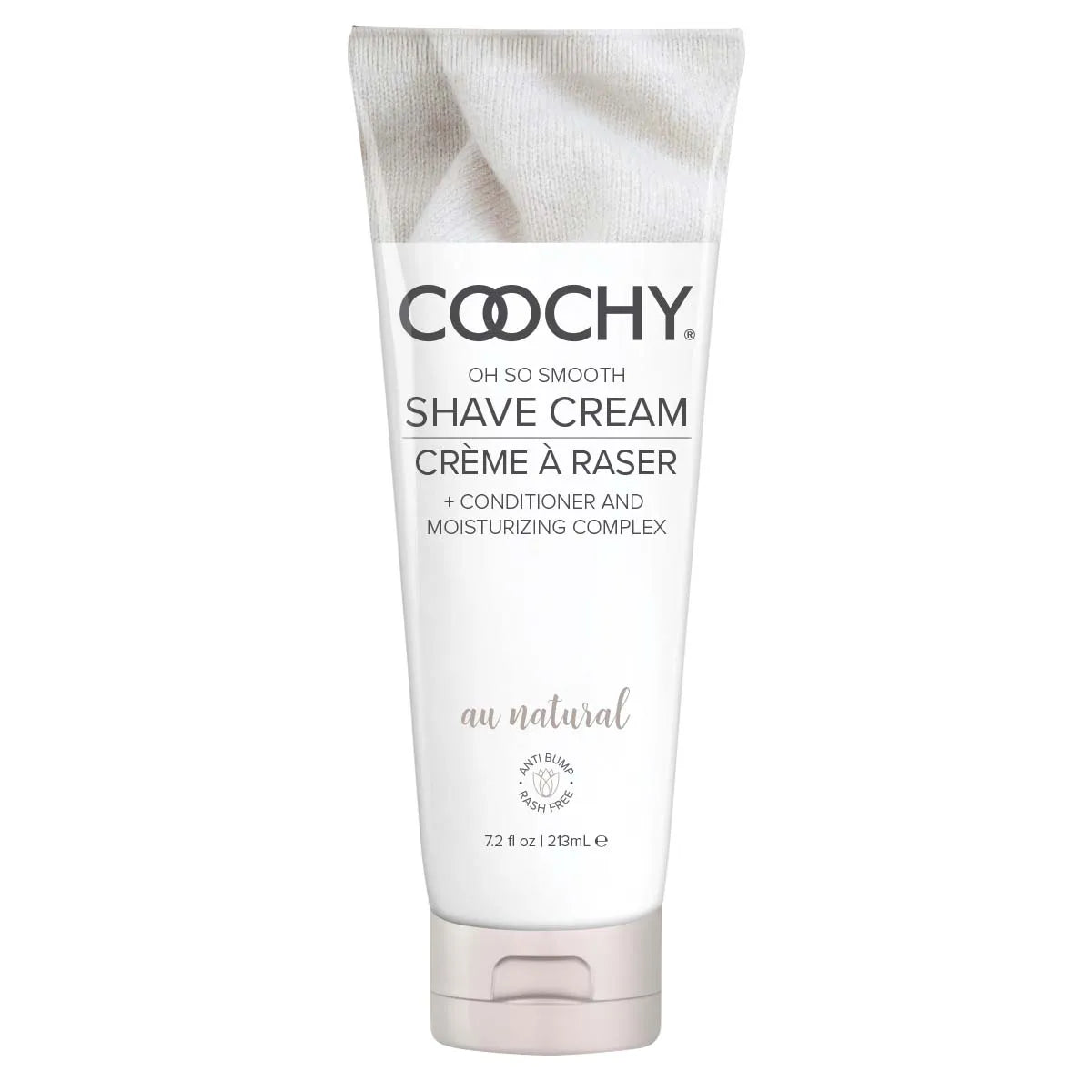 Coochy Au Natural Shave Cream – Fragrance-Free Moisturizing Shave Cream Default Title > Essentials > Bath & Body
