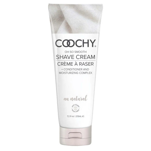 Coochy Au Natural Shave Cream – Fragrance-Free Moisturizing Shave Cream Default Title > Essentials > Bath & Body