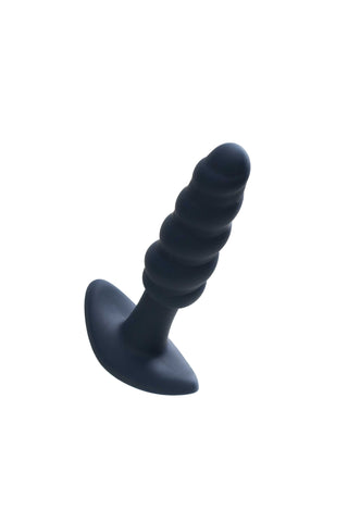 Twist Rechargeable Anal Vibe - Black Pearl Butt Plugs - Vibrating