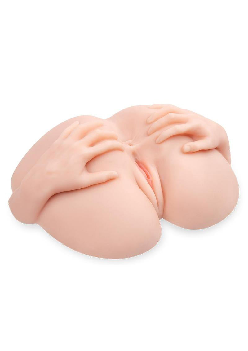 Zolo Stroke Off Vibrating Spread Wide Pussy and Ass – Vibrating Masturbator Flesh > Sex Toys For Men > Assbators