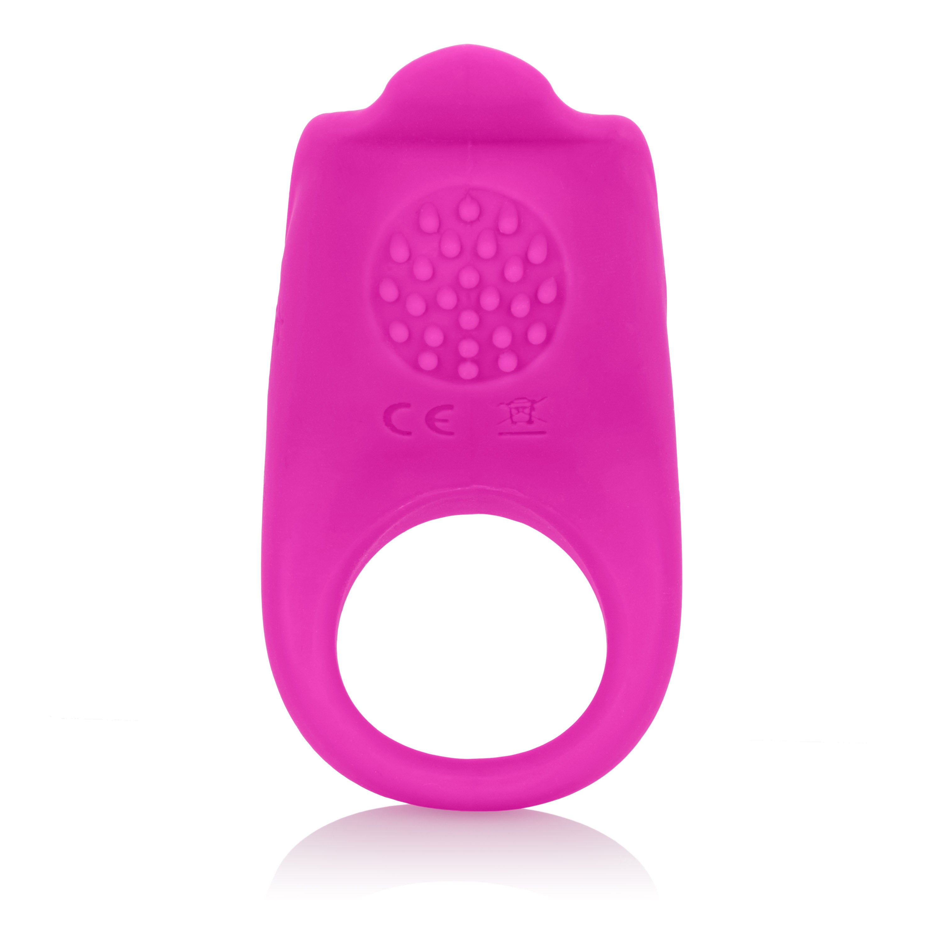 Silicone Vibrating Teasing Enhancer Ring > Cock Ring > Vibrating