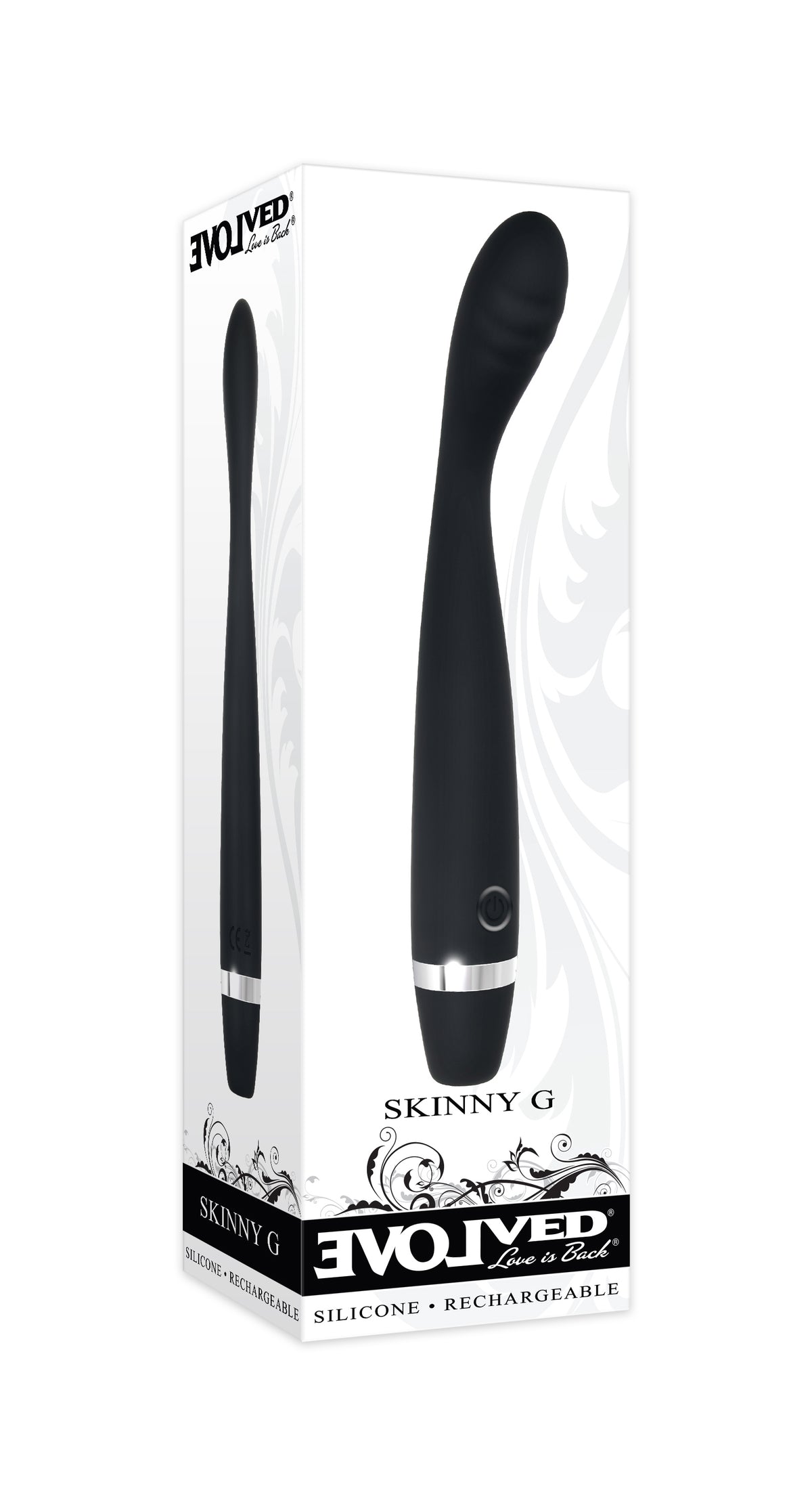 Evolved Skinny G – USB Rechargeable Slim 17.8 cm Vibrator > Sex Toys For Ladies > G-Spot Vibrators