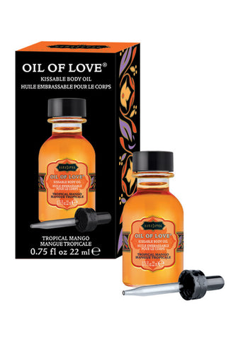 Kama Sutra Oil of Love Tropical Mango Foreplay Massage Oil 22ml Massage Oil
