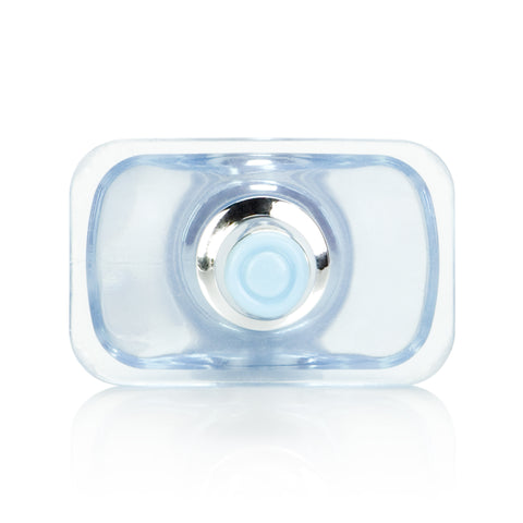 High Intensity Ice Blue Vibro Tease Stimulator Anal Toy Butt Plugs - Vibrating