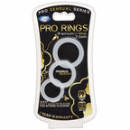 Cloud 9 Pro Sensual Silicone Cock Ring Set 3 Pack > Cock Ring > Sets