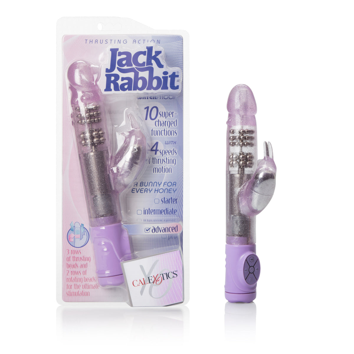 Thrusting Jack Rabbit Purple VIBRATORS-RABBIT-MULTI