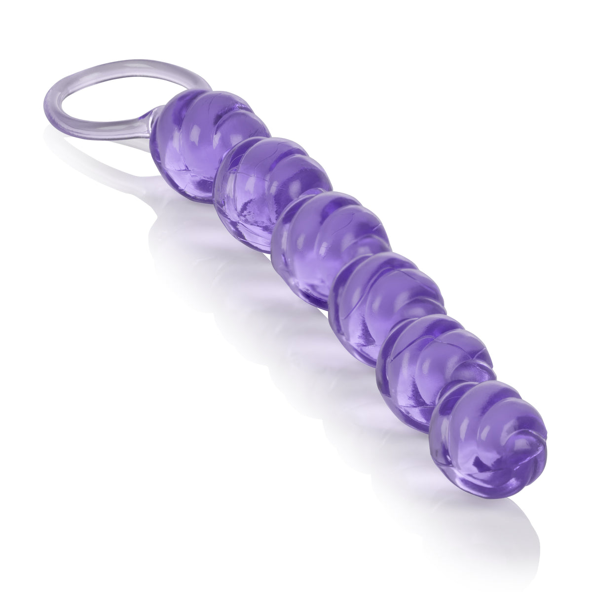 CalExotics Blue Swirl Pleasure Beads Flexible Anal Toy > Anal Range > Anal Beads