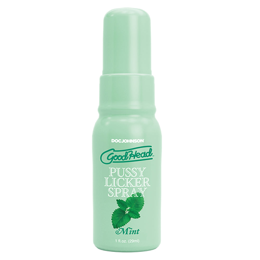 GoodHead Pussy Licker Spray Mint – 29ml Water-Based Oral Pleasure Spray > Lube > Oral Gels & Sprays