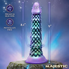 Eryndor 8.1 Inch Silicone Dildo With Diamond Texture > Dildos > Fantasy