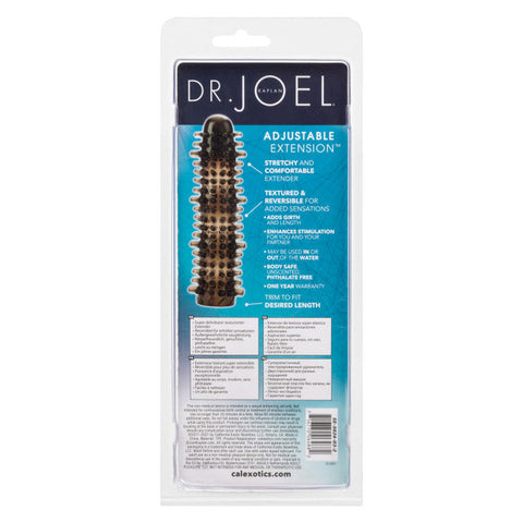 Dr Joel Kaplan Adjustable Clear Penis Extension Sleeve with Girth SLEEVES