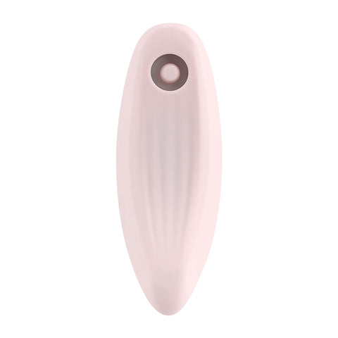 Playboy Pleasure Palm Vibrator In Soft Light Pink Silicone Pink Vibrators