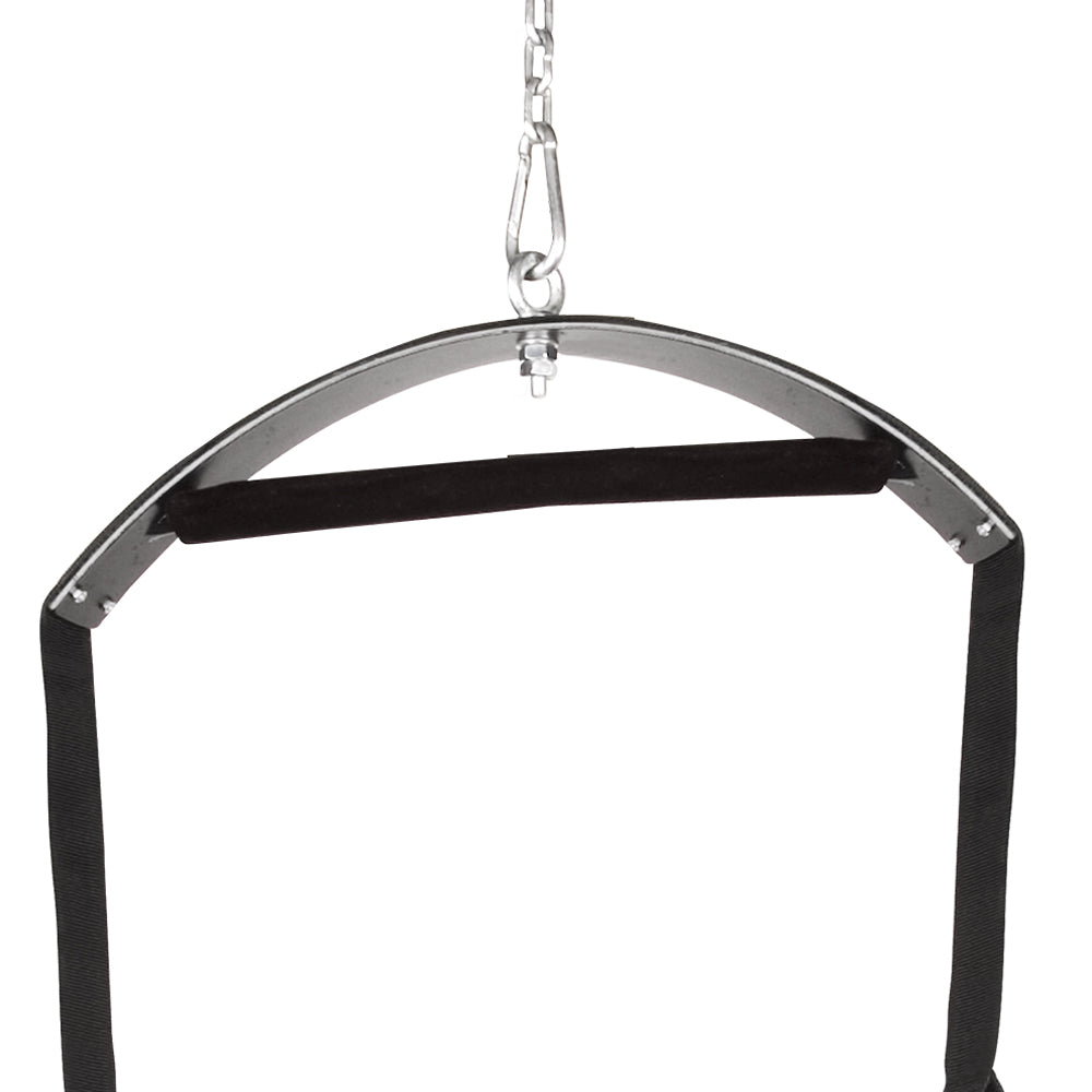 Lux Fetish Fantasy Swing Adjustable Black Bedroom Restraint for Couples SWINGS