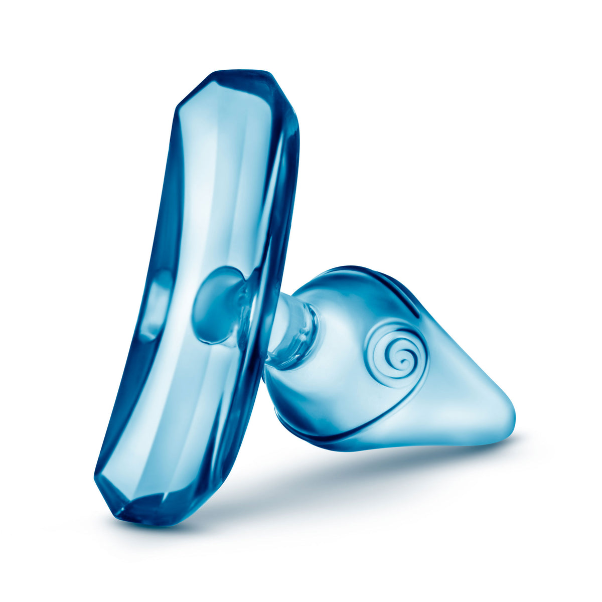 Blush Jolly Plug Blue 2.75 Inch Petite Beginner Anal Toy Comfortable Design > Anal Range > Butt Plugs