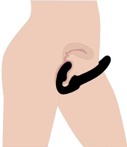 Xr Revolver Strapless Strap On G Spot Dildo Silicone > Realistic Dildos and Vibes > Strapless Strap Ons