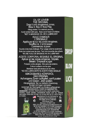 Kama Sutra Oil of Love Original Kissable Foreplay Massage Oil > Essentials > Massage Oil